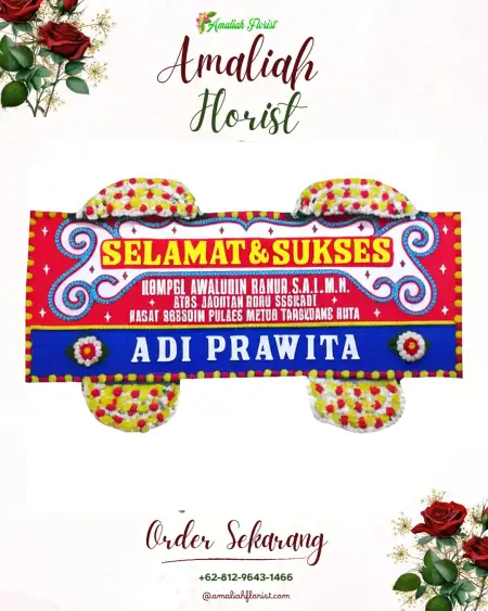 Papan Bunga Ucapan Selamat sindangagung